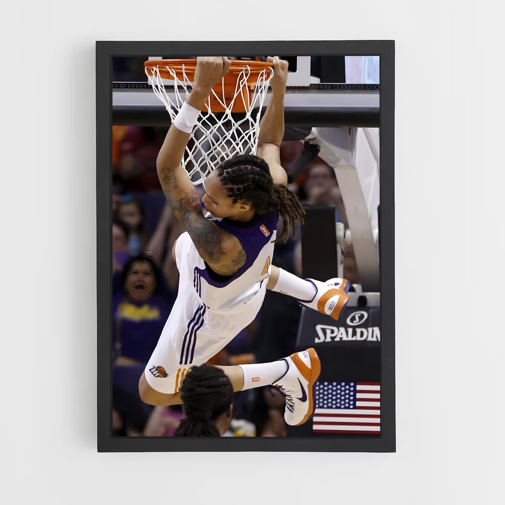 Poster Brittney de griner – affiche Basketball (vue 2)